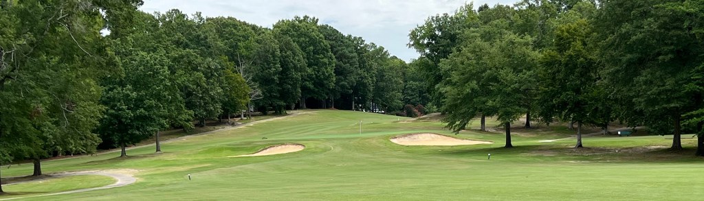 View of golf course fairway
